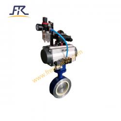 Pneumatic Ceramic Butterfly Valve