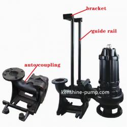 Submersible sewage drainage pump auto coupling type