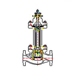 LN81W Series Bellows Globe Control Valve