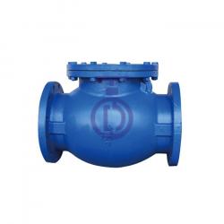 Series swing check valves 