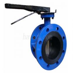 Lever Operated Flange Butterfly Valve